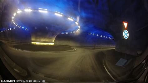 Bu And Vallavik Tunnels Norway Youtube