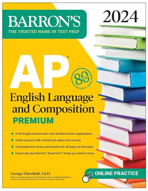 Download Pdf Epub Barrons Ap English Language And Composition Premium