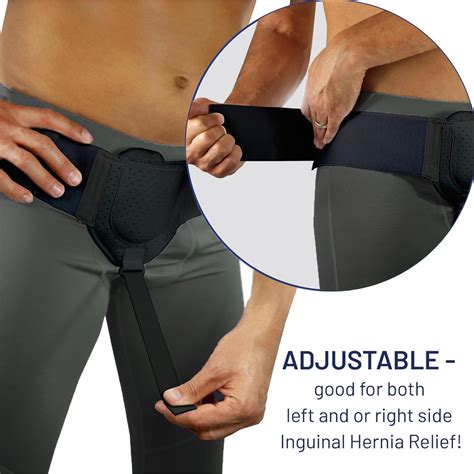 Hernia Guard I Inguinal Hernia Belt For Men I Left Or Right Side Post