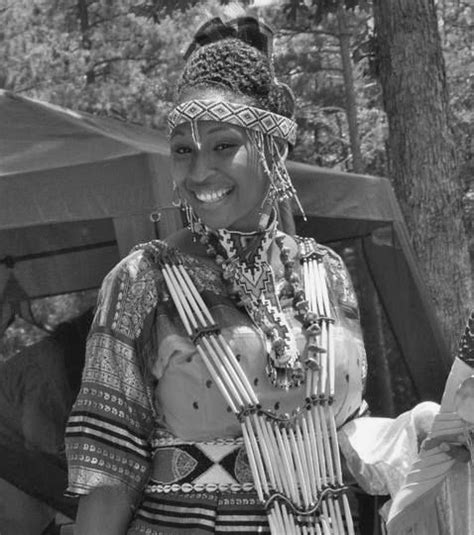 Black Cherokee Indians Multiracial Honoring Talented Maimouna Youssef