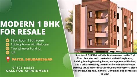 Spacious Bhk Flat For Resale In Patia Bhubaneswar Ideal Location