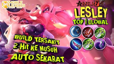 Lesley Pakai Build Tersakit Hit Darah Musuh Langsung Sekarat Top