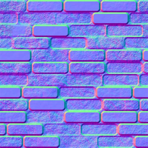 Brick Displacement Map