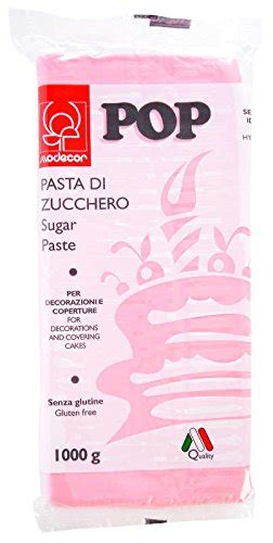 Pasta Di Zucchero Colorata Pop Gr Modecor Rosa Cake Design