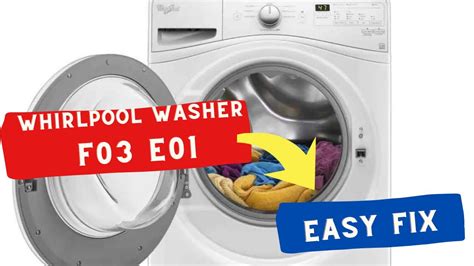 Whirlpool Washer Stopped Showing F E Easy Diy Fix Youtube