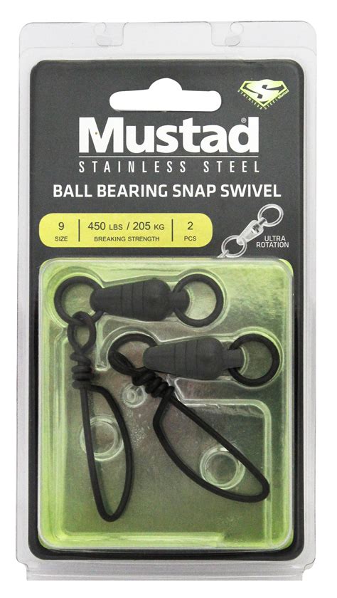 Wilson Fishing Mustad Stainless Steel Ball Bearing Swivel With