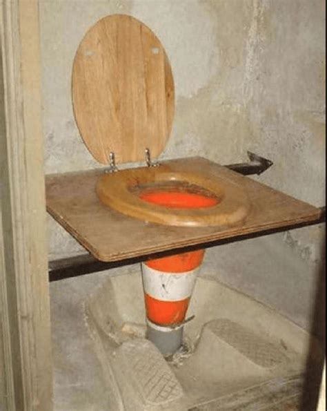 Cringey Toilets That Are Cursed To Oblivion | Upcycle wood, Diy ...