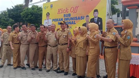 Dinas Kesehatan Kota Tegal Launching Sub Pekan Imunisasi Nasional