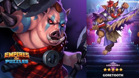 Empires Puzzles Raids Goretooth Wolvenom From Popol Friction