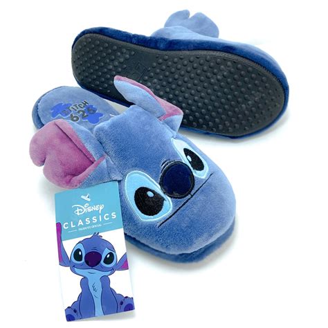 Pantufa Stitch Oficial Disney Solado De Borracha Shopee Brasil