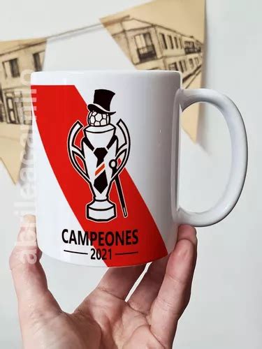 Taza River Plate Campeón 2021 Cerámica Importada Orca MercadoLibre