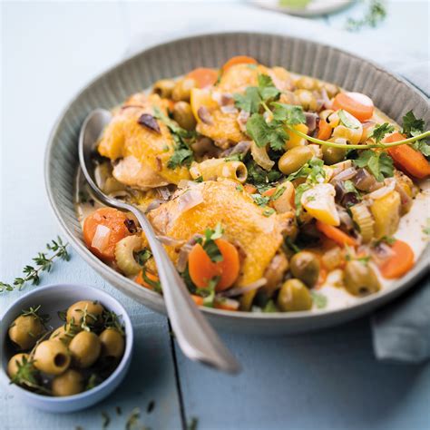 Recette Tajine De Poulet Aux Olives Vertes Et Citron Confit