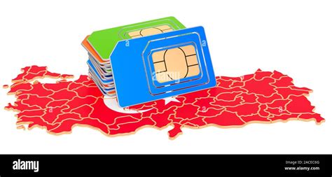 Sim cards on the Turkish map. Mobile communications, roaming in Turkey ...