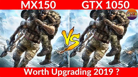 Gtx Vs Gtx Mx Gaming Benchmark Youtube