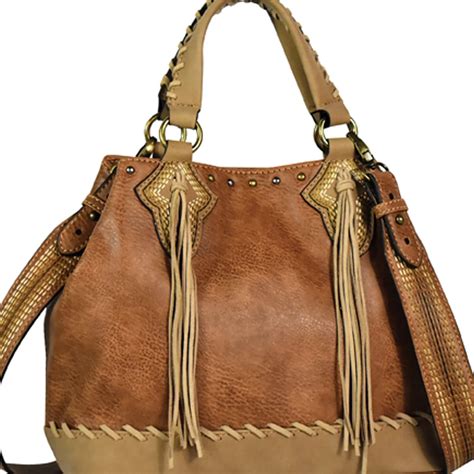 Justin Small Tote Chestnut With Whip Stitch Totes And Shoppers