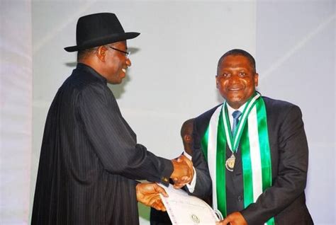 Centenary Award for Alh. Aliko Dangote