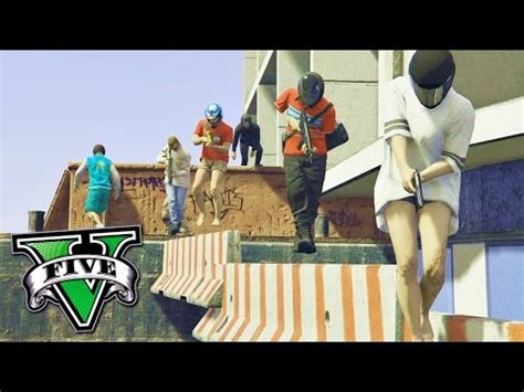 Gta V Online Parkour Dos Milion Rios Ft Guima Auguxto Youtube