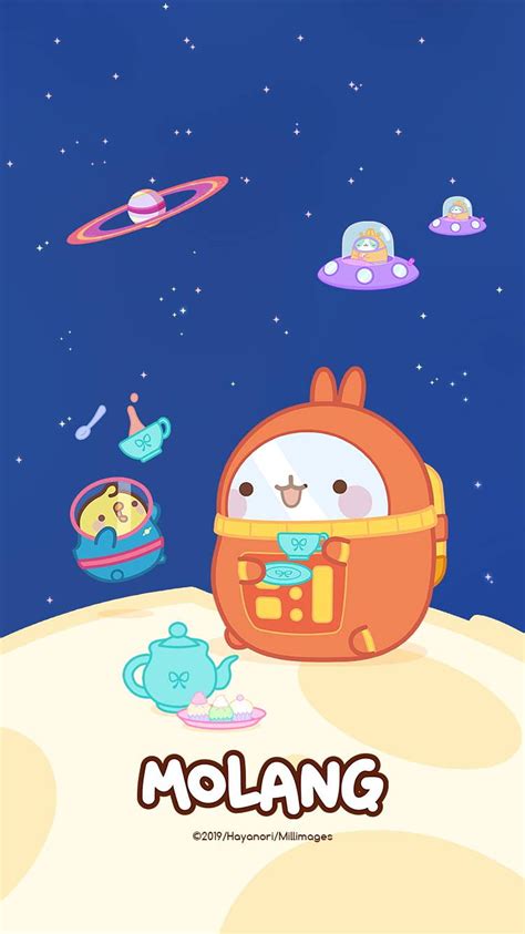 Molang Computer Molang And Piu Piu HD Phone Wallpaper Pxfuel