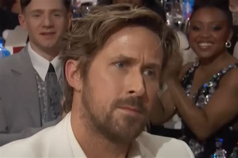 Watch Ryan Gosling S Hilarious Reaction After I M Just Ken Wins Best Song At Critics Choice