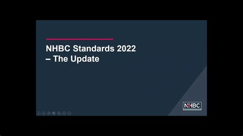 Nhbc Standards Updates Webinar Youtube