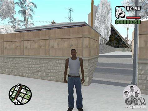 Switching between characters as in GTA V for GTA San Andreas