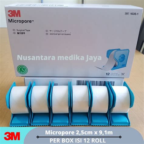 Jual Micropore M Inch Surgical Tape Inci Satuan Shopee Indonesia