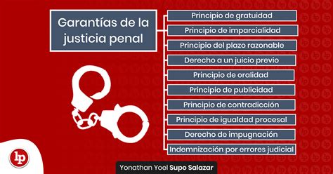 Garant As De La Justicia Penal Qu Derechos Y O Principios Se