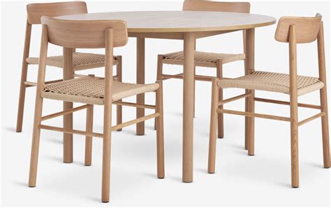 Alsted Table Ch Ne Islev Chaises Sans Accoudoir Ch Jysk