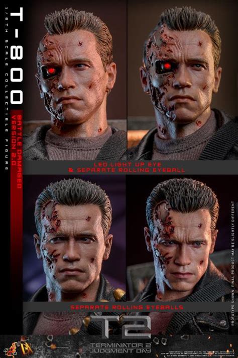 Hot Toys Terminator Dx T Battle Damaged Version Kapow Toys