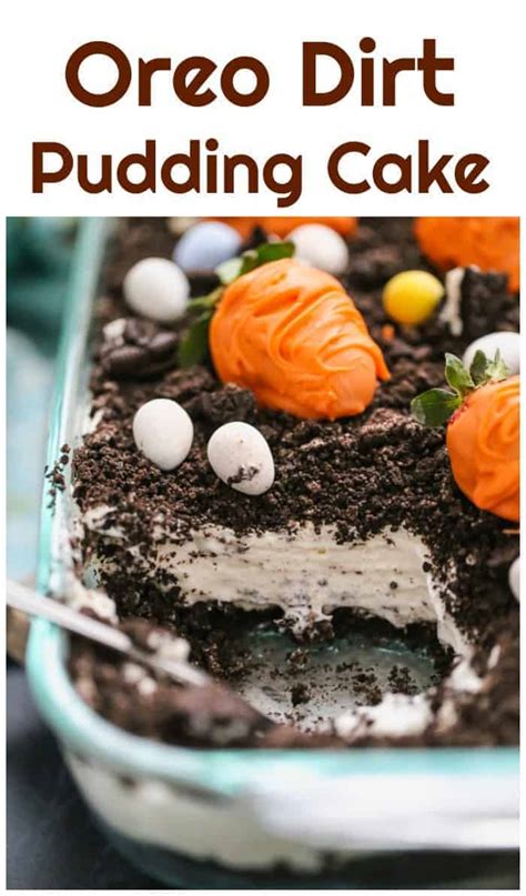 Oreo Dirt Pudding Cake - The Baking ChocolaTess