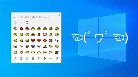 How to easily type emoji, emoticons, and symbols in Windows 10