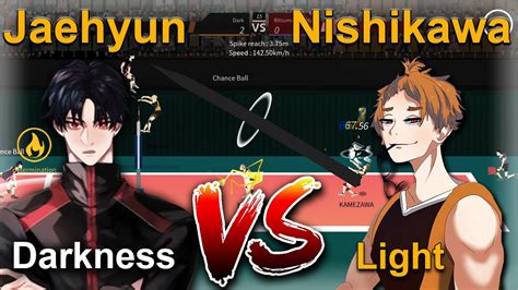 The Spike Volleyball 3x3 Jaehyun Vs Nishikawa Battle S Rank Dark Vs