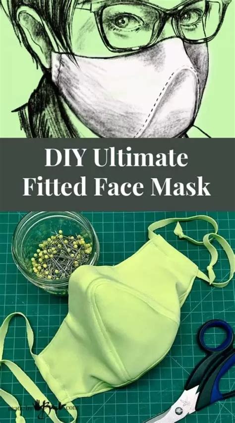 Diy Ultimate Fitted Face Mask Artofit