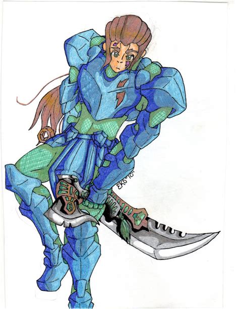 blue knight by Klondikehobbycrafts on DeviantArt