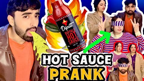 Blindfold Prank Hot Sauce Pilla Diya Prank Goes After So Much Efforts Prank With Him