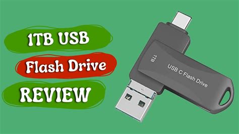 1TB USB Flash Drive: Expand Your Digital Universe - Review - YouTube