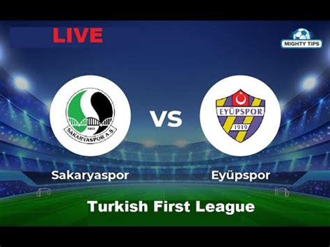 Live Sakaryaspor Vs Eyupspor Full Match YouTube