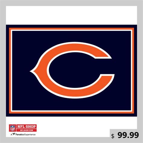 Chicago Bears Imperial 2 8 X 3 10 Area Rug Chicago Bears Imperial