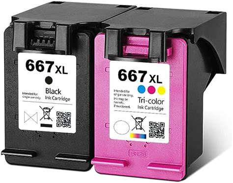 Amazon Saiyeeka For HP 667 667XL Ink Cartridges Replacement For HP