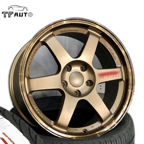 Aftermarket Wheel Rims Gloss Volk 19 Inch Reproduction Spokes Racing