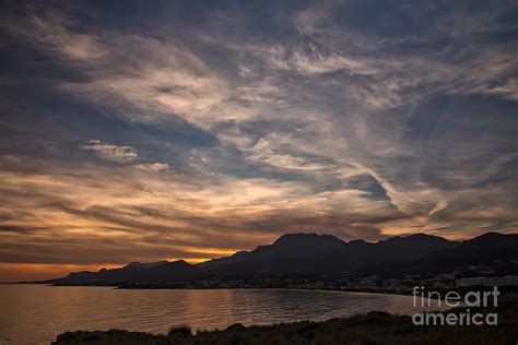 Crete sunset Photograph by Sophie McAulay - Fine Art America