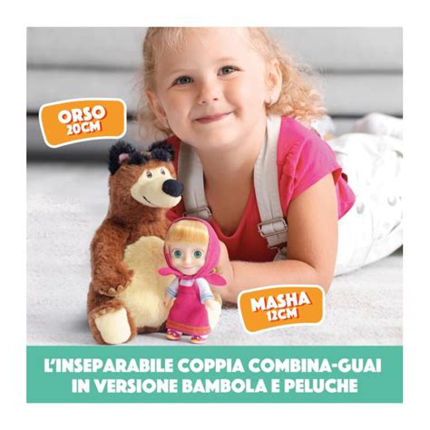 Masha E Orso La Coppia Da 12 Cm Giochi Preziosi