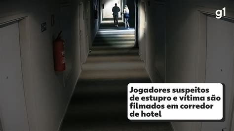 V Deo Mostra Jogadores Suspeitos De Estupro E V Tima Em Corredor De