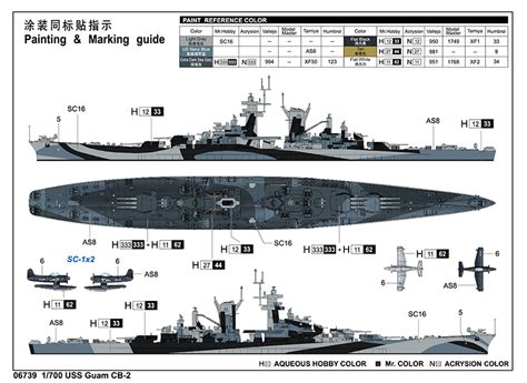 1:700 USS Guam CB-2