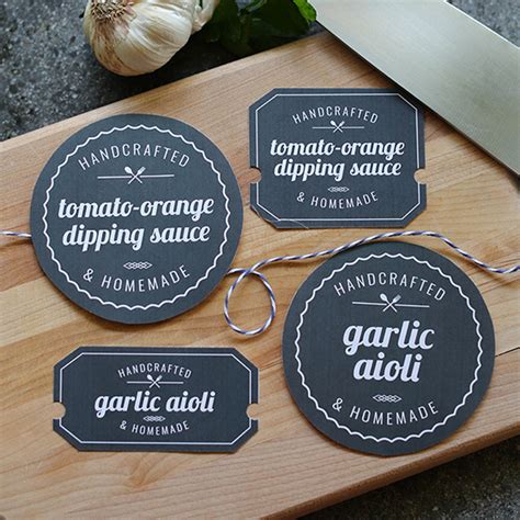 Printable Food Labels - Lia Griffith