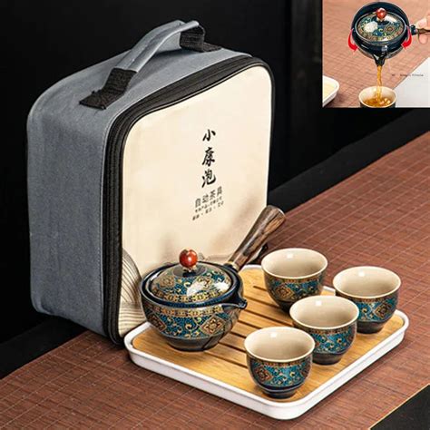 Portable Chinese Kung Fu Tea Set Gifts For Idea