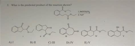 Solved Ethyl Benzoate Ethyl Butanoate 2H3O 1NaOCH2CH3 A Chegg