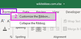 Perfect Guide To Customize Excel Ribbon 10 Image Wikitekkee