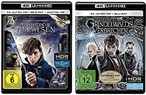 Phantastische Tierwesen Teil 1 2 4K Ultra HD 2D Blu Ray Set Und Wo