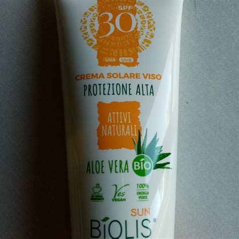 Biolis Nature Crema Solare Viso Protezione 30 Reviews Abillion